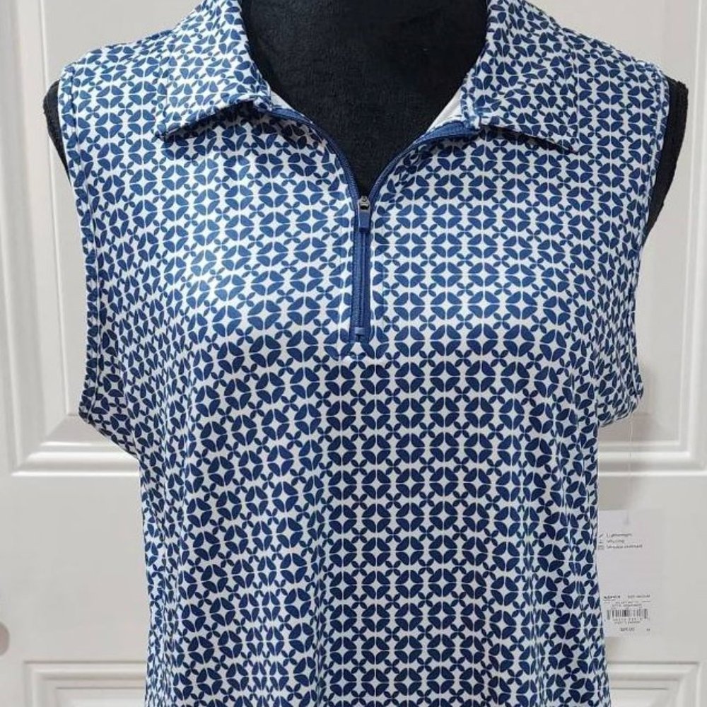 Croft and Barrow - NVY WHT TK - Medium